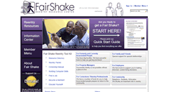 Desktop Screenshot of fairshake.net